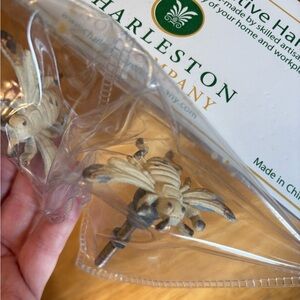 Charleston Knob Company Decorative Metal Bee Drawer Knobs #EE 312